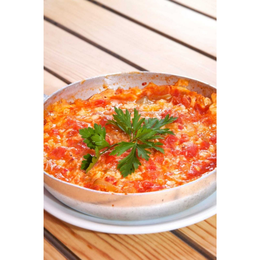 Kahvaltılık Menemen Sosu - (600gr - Cam Kavanoz)