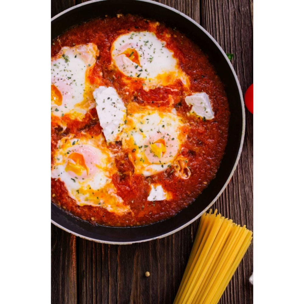 Kahvaltılık Menemen Sosu - (600gr - Cam Kavanoz)