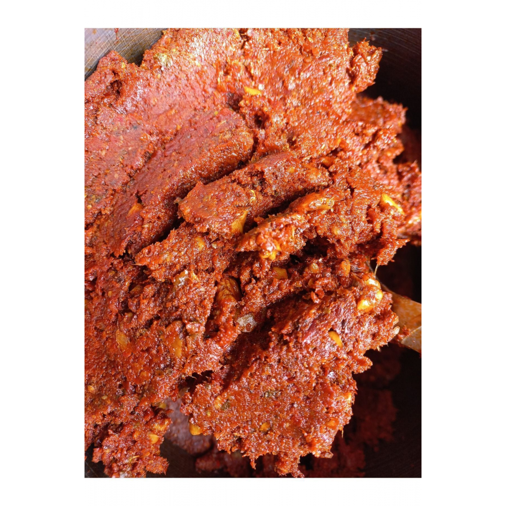 Köy Salçalı Cevizli Çemen 500 GR Acılı Acuka Cevizli Acuka Salçalı Acuka Kayseri Çemen Tokat Çemen