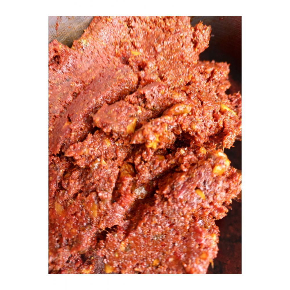 Köy Salçalı Cevizli Çemen 500 GR Acılı Acuka Cevizli Acuka Salçalı Acuka Kayseri Çemen Tokat Çemen