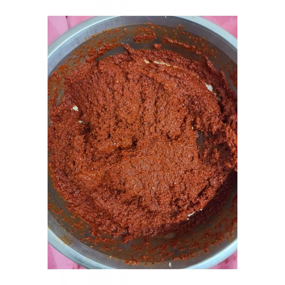 Maraş Çemeni 350 gr Ilikli Kemik Suyundan Ev Yapımı Çaman Acılı Afşin Çemen Acılı Çemen Kahvaltılık