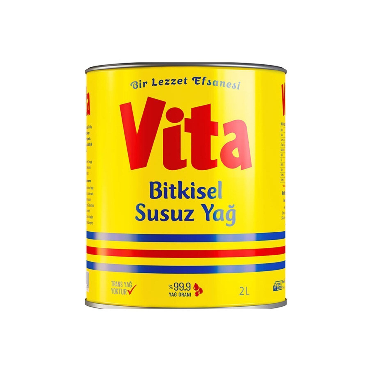 Bitkisel Susuz Margarin 2 Lt