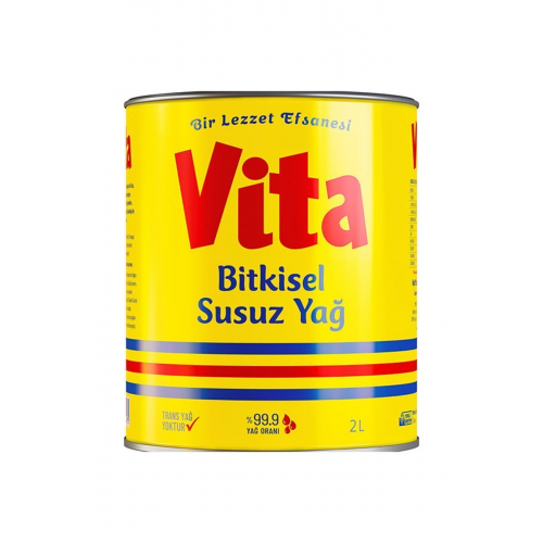 Bitkisel Susuz Margarin 2 Lt