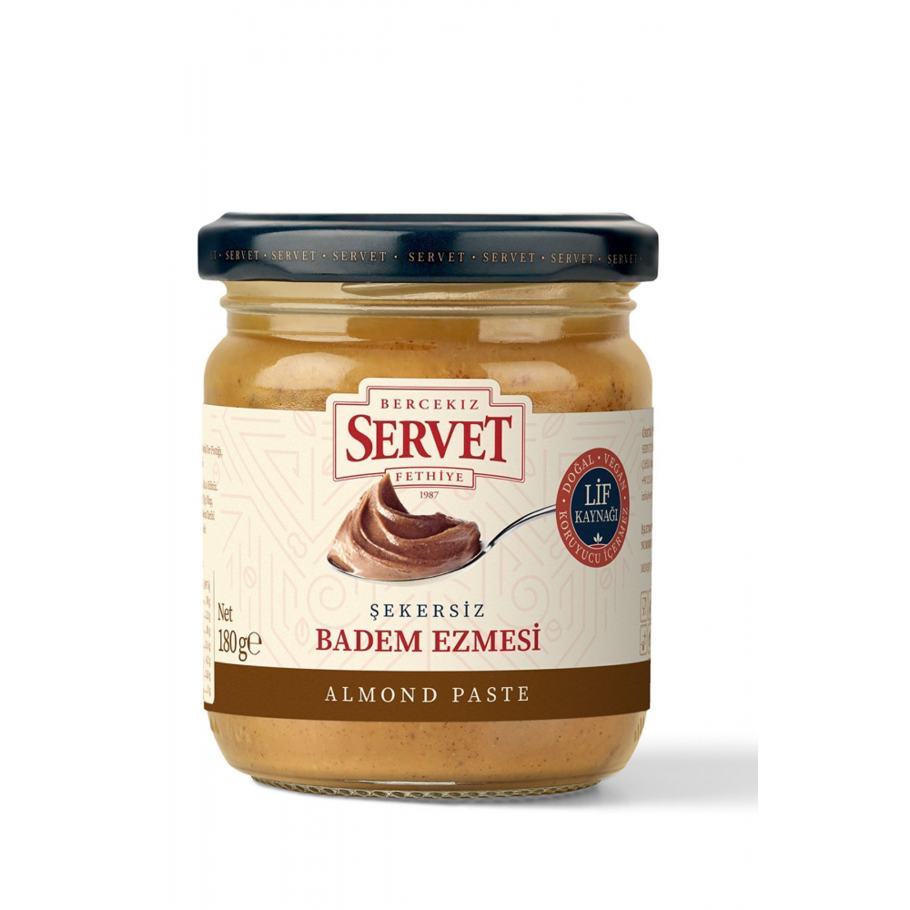 Şeker Ilavesiz %100 Badem Ezmesi 200 gr