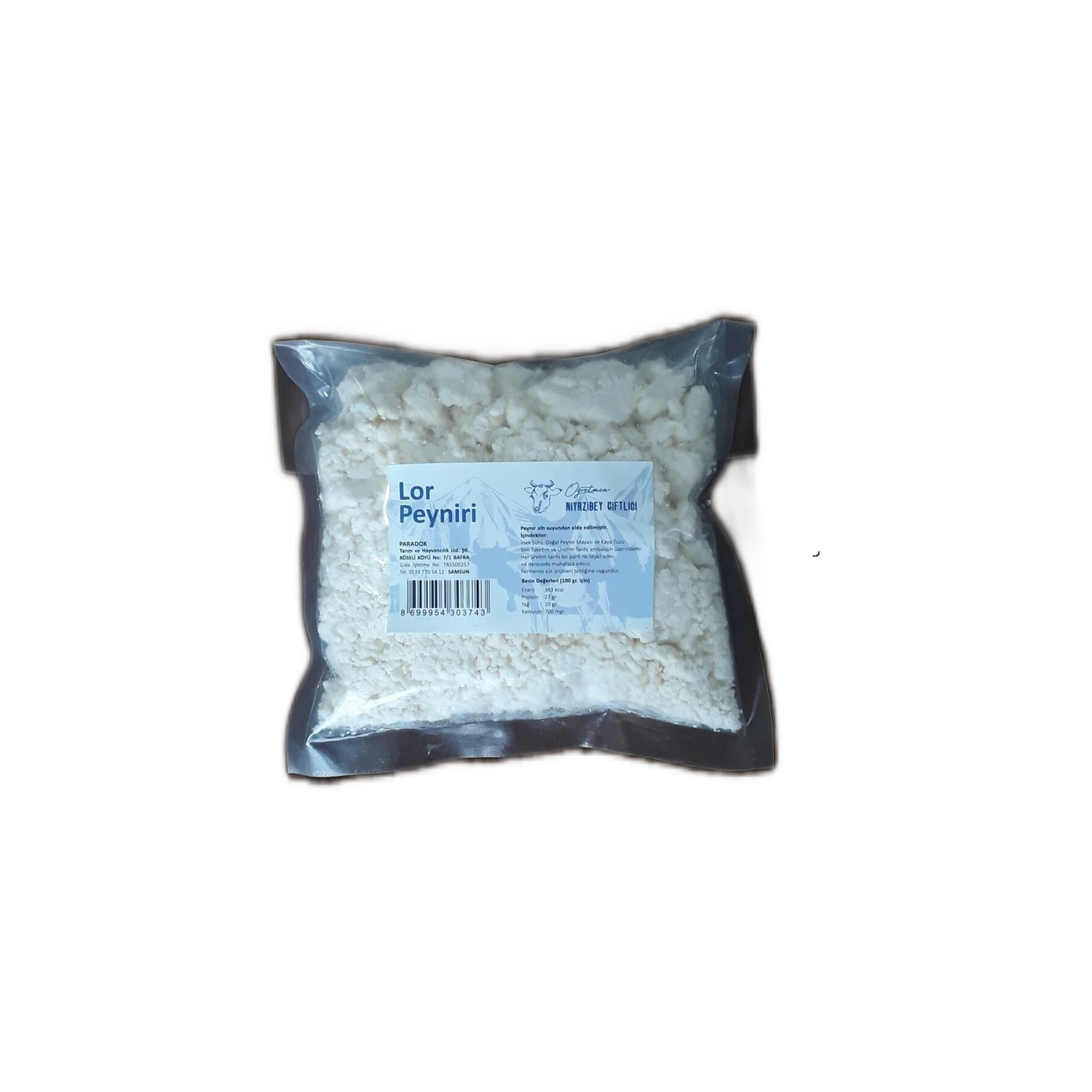 Lor Peyniri Doğal Katkısız Peynir 1 Kg