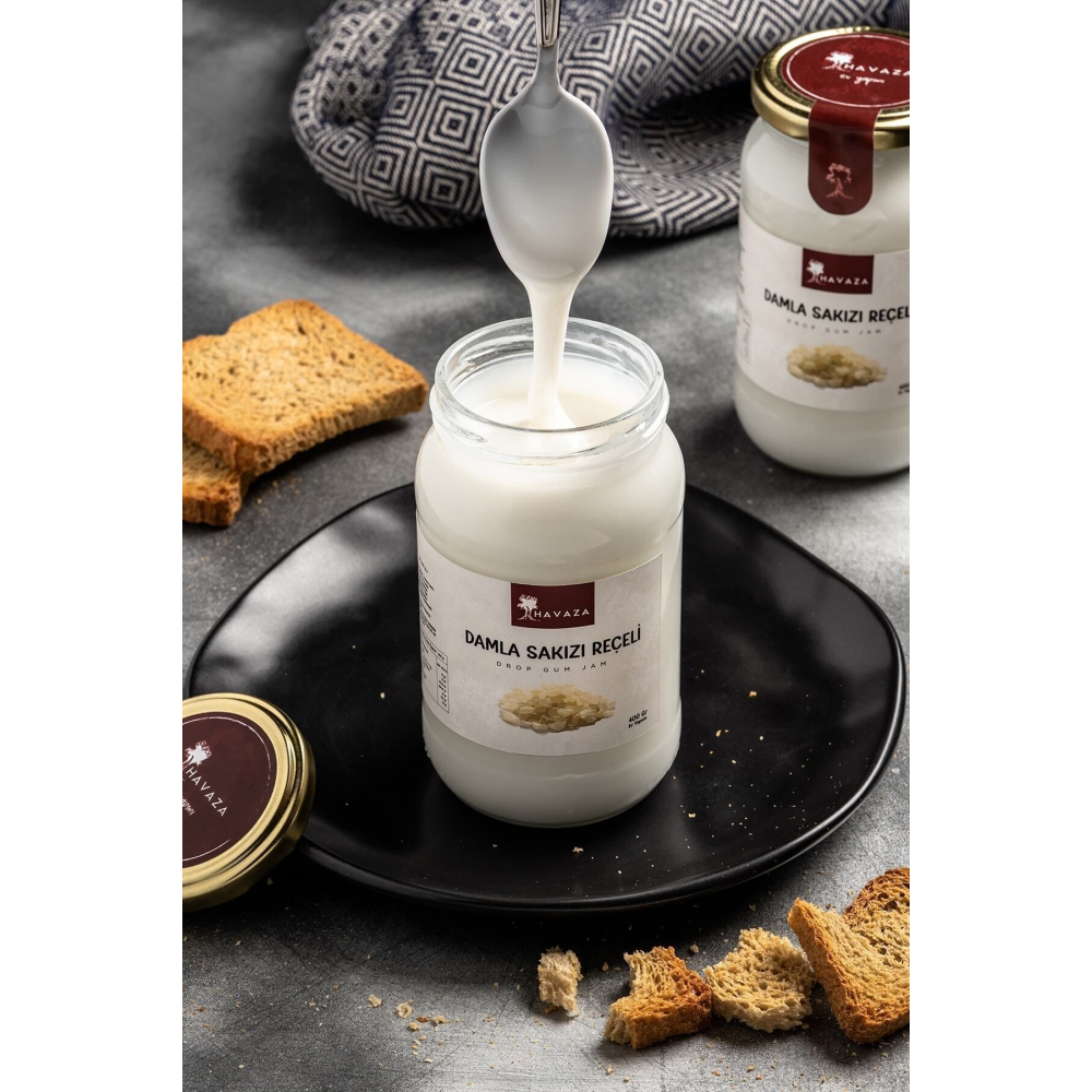 Damla Sakızı Reçeli - 400 Gr. (EV YAPIMI,GELENEKSEL)