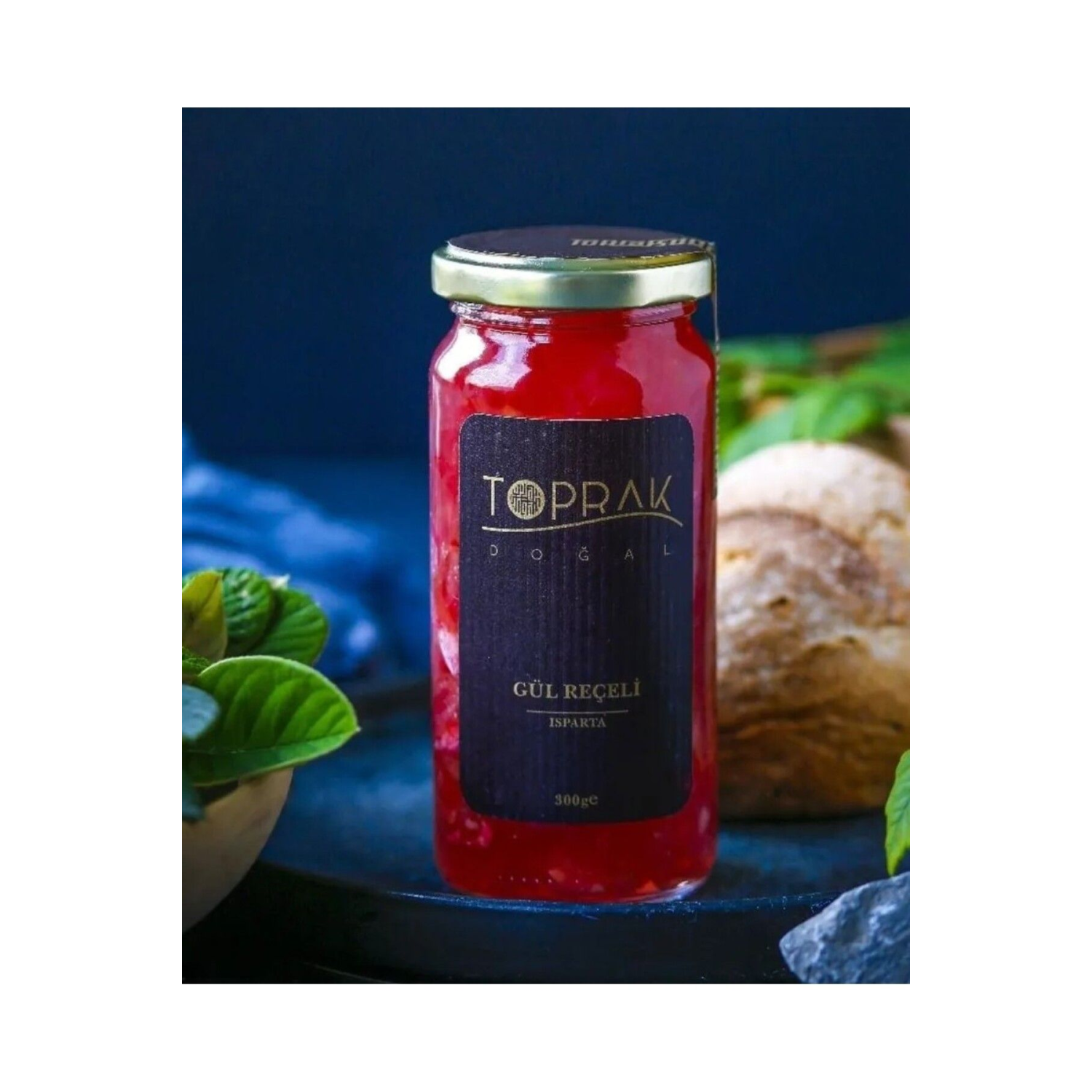 Gül Reçeli 300 G Isparta, Yeni Sezon Gül Reçeli - Doğal Katkısız Gül Reçeli - Taze Gül Reçeli