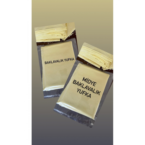 Tanıtım Paketi 1 Adet Baklavalık 1 Adet Midye Baklavalık Yufka