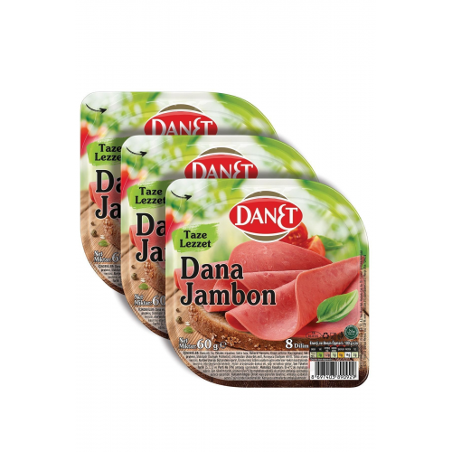 Dana Jambon I Dilimli I 60 G X3