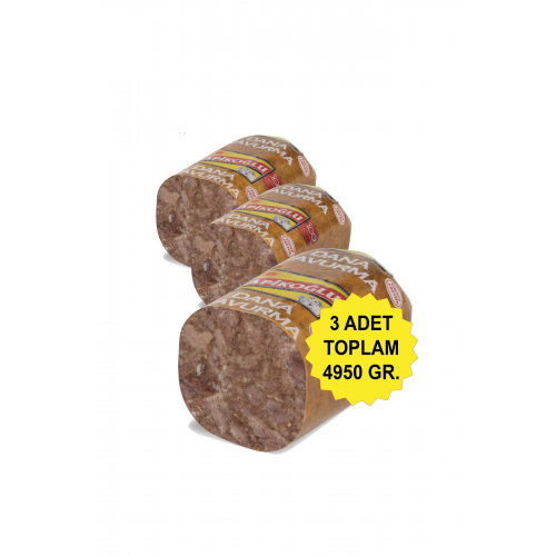 Blok Dana Kavurma Üçlü Paket