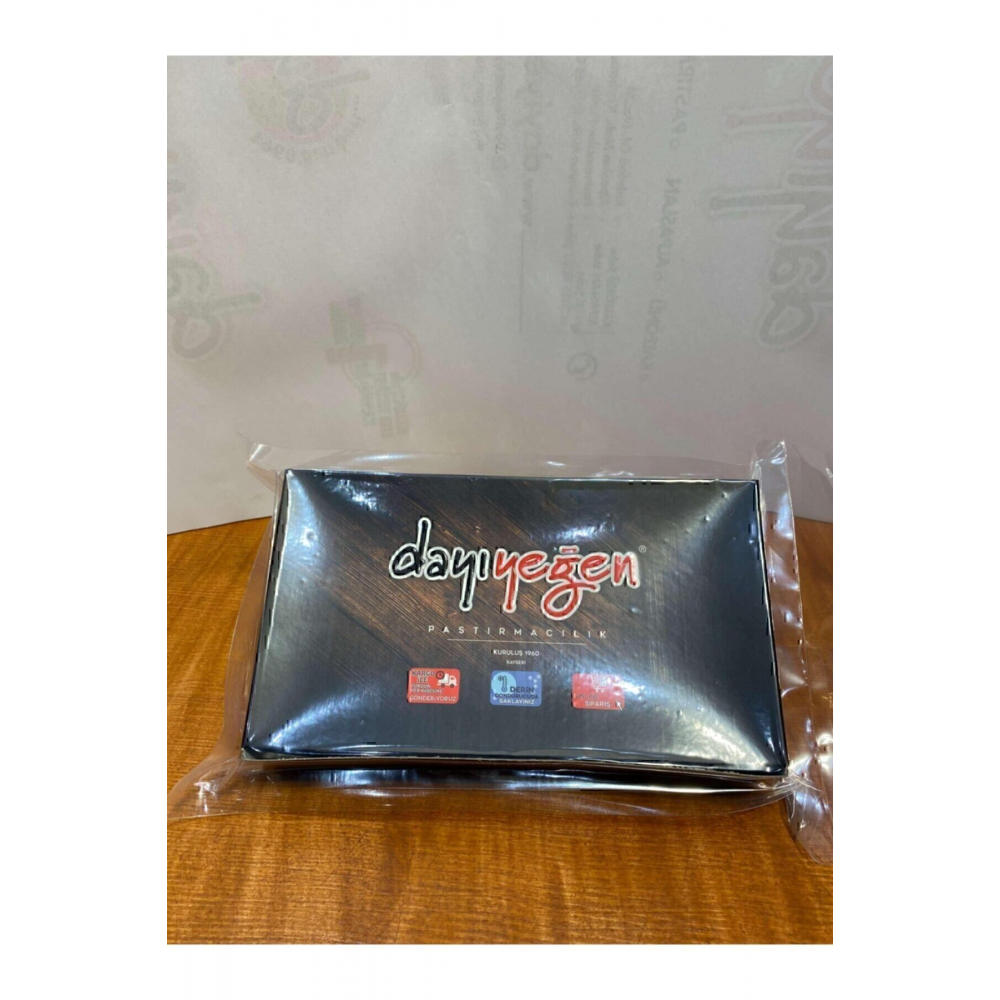 Dayı Yeğen Çemensiz Özel Yağsız Pastırma 500 gr Doğal - Kayseri