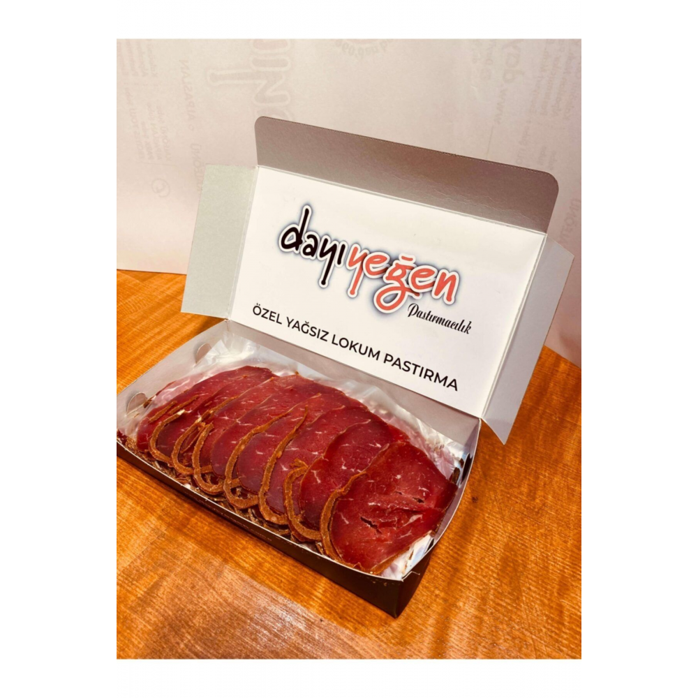Dayı Yeğen Özel Yağsız Pastırma 250 gr %100 Doğal - Kayseri