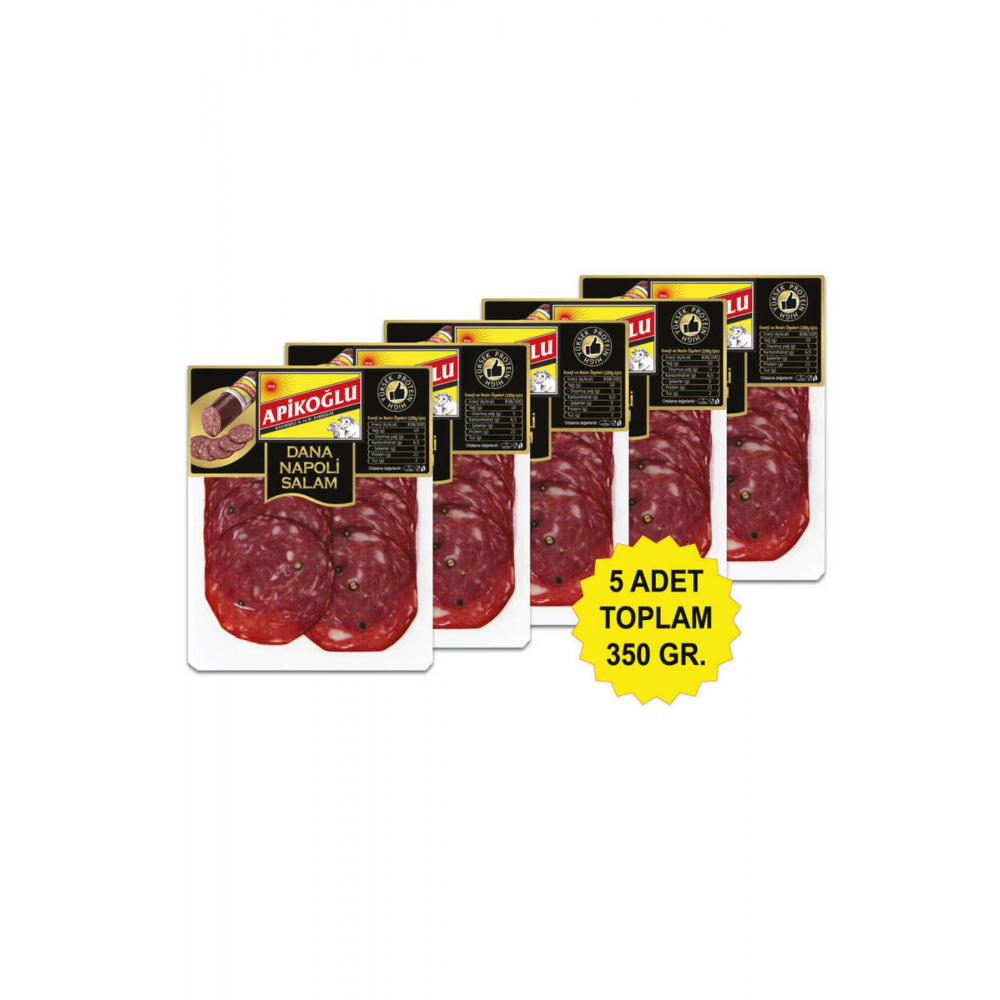 Dana Napoli Salam 70 Gr. Beşli Paket (TOPLAM 350 GR.)