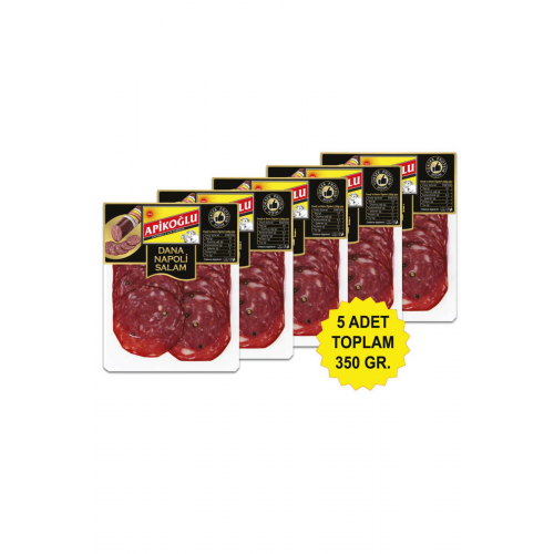 Dana Napoli Salam 70 Gr. Beşli Paket (TOPLAM 350 GR.)