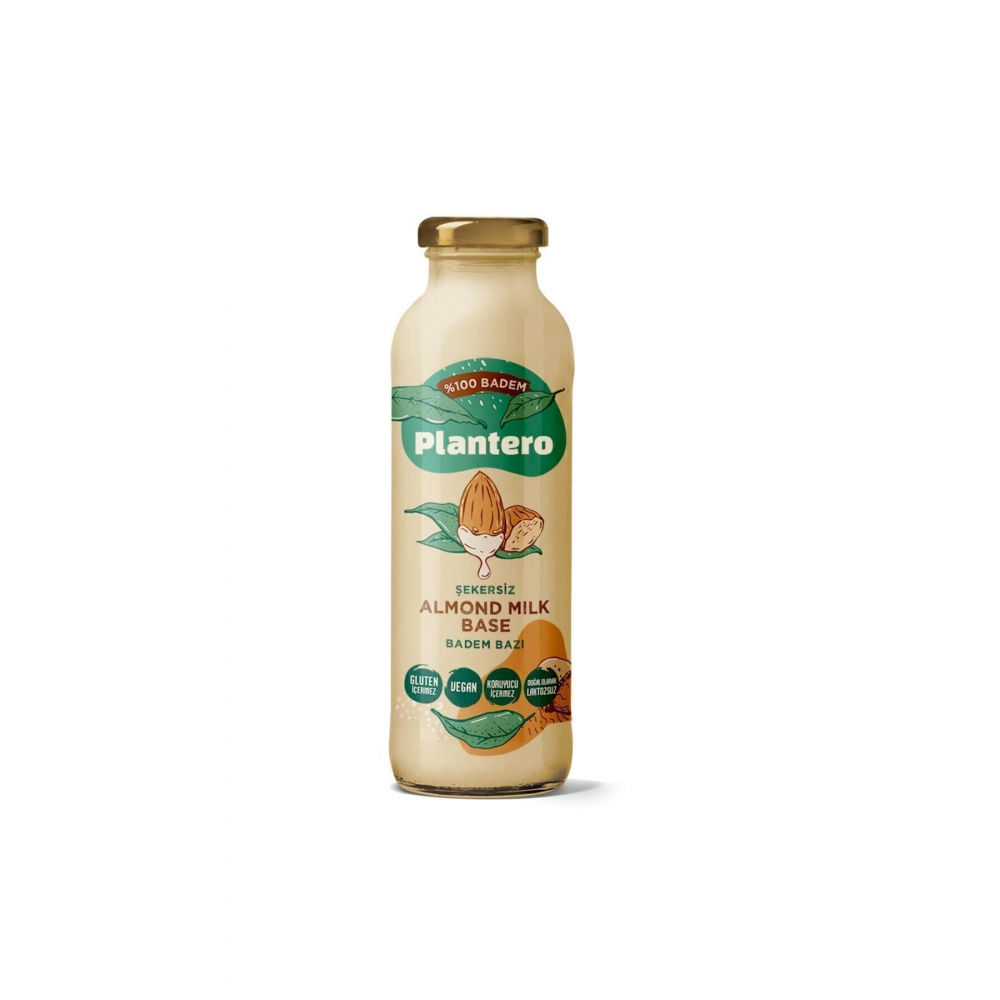 Badem Sütü Bazı Konsantre Bitkisel Süt (250GR, 6 LT SÜT, %100 BADEM)