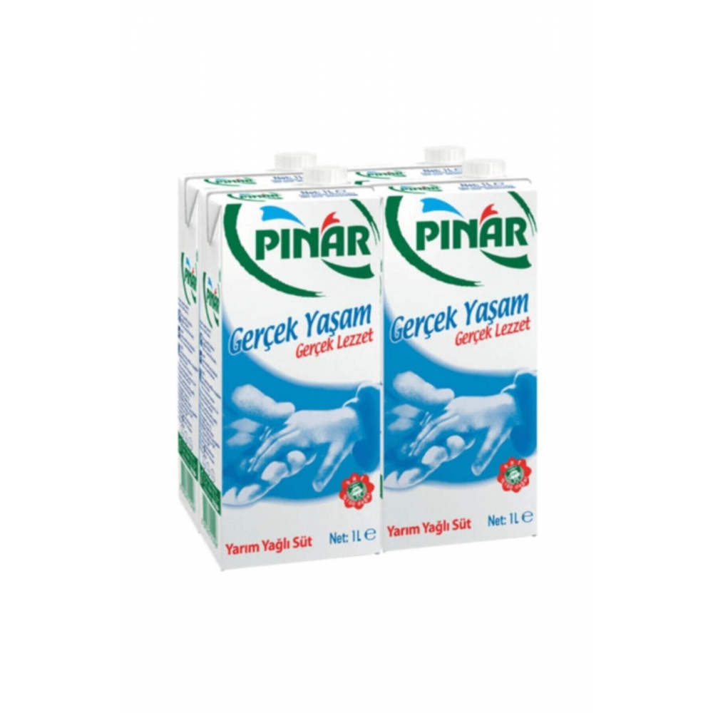 Yarım Yağlı Süt 4'lü Paket