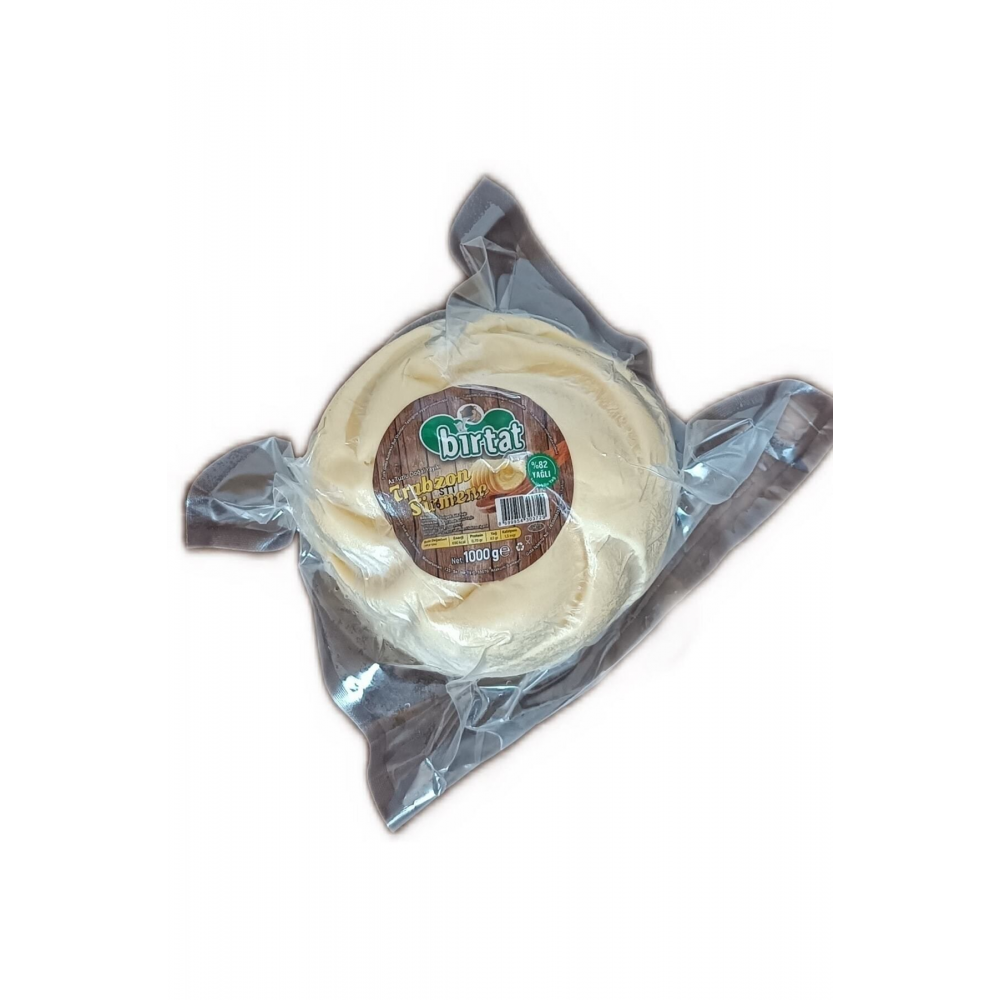 Az Tuzlu Doğal Yayık 1000 gr Trabzon Sürmene Usülü Karadeniz Sütünden.