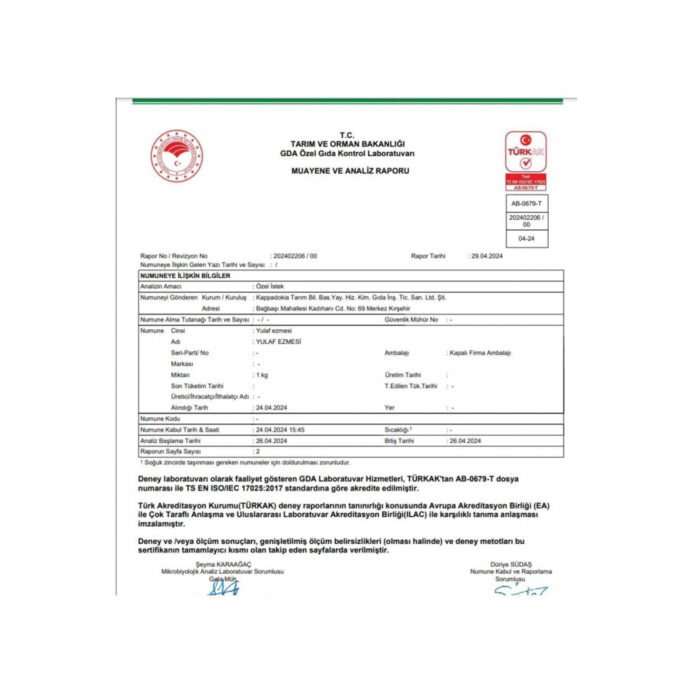 Ekonomik Boy Glütensiz Yulaf Ezmesi - 1 Kg