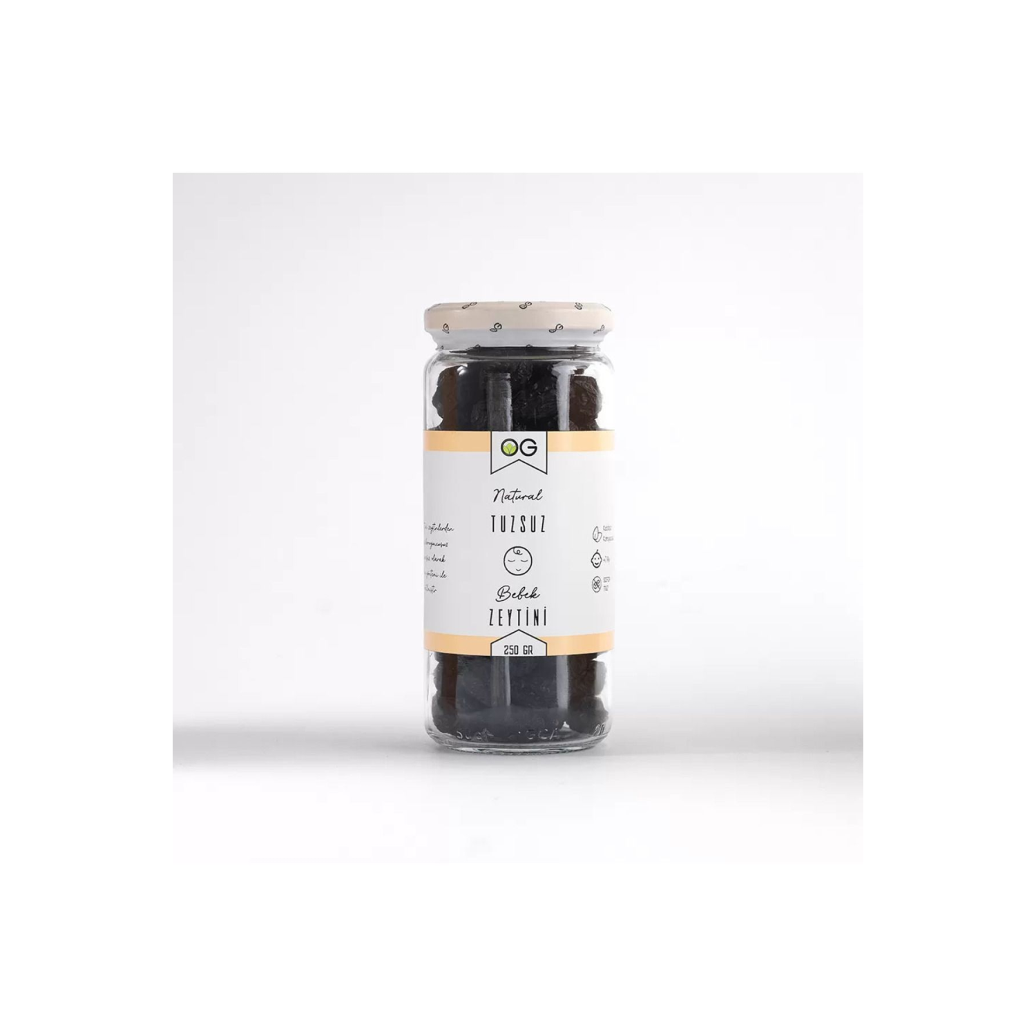 Tuzsuz Bebek Zeytini +7 Ay 250 Gr