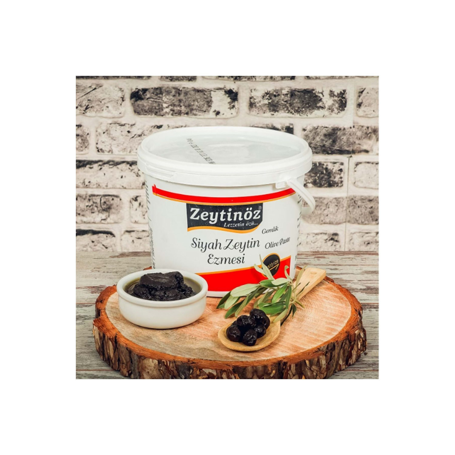 Siyah Zeytin Ezmesi 5kg.