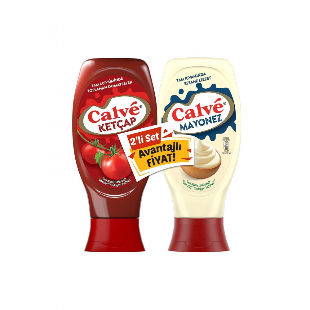 Ketçap Mayonez Orta Set 810 G