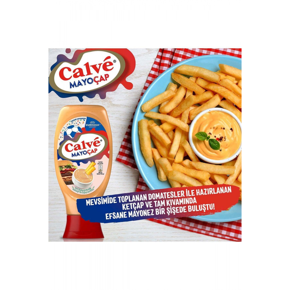 Sos Mayoçap Ketçap Ile Mayonezin Birleşimi 405g Cheddar Sos 240g Ballı Hardal 260g Ranch