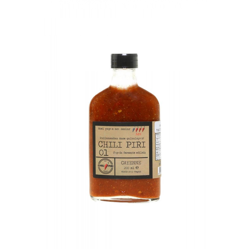 Chili Piri Fermante Acı Sos No:1 - 200 ml