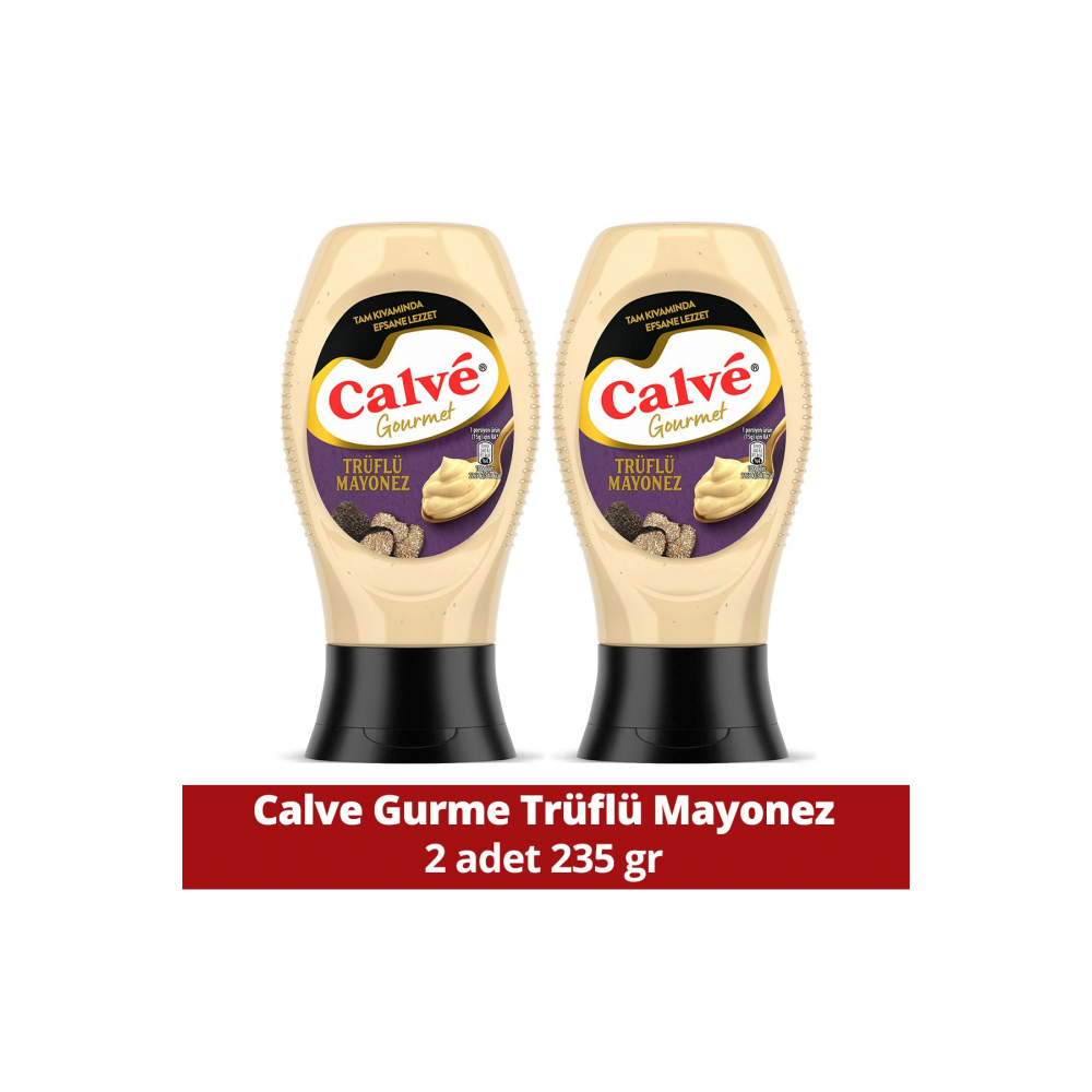 Gurme Mayonez Serisi Trüflü Mayonez 235g X2 Adet