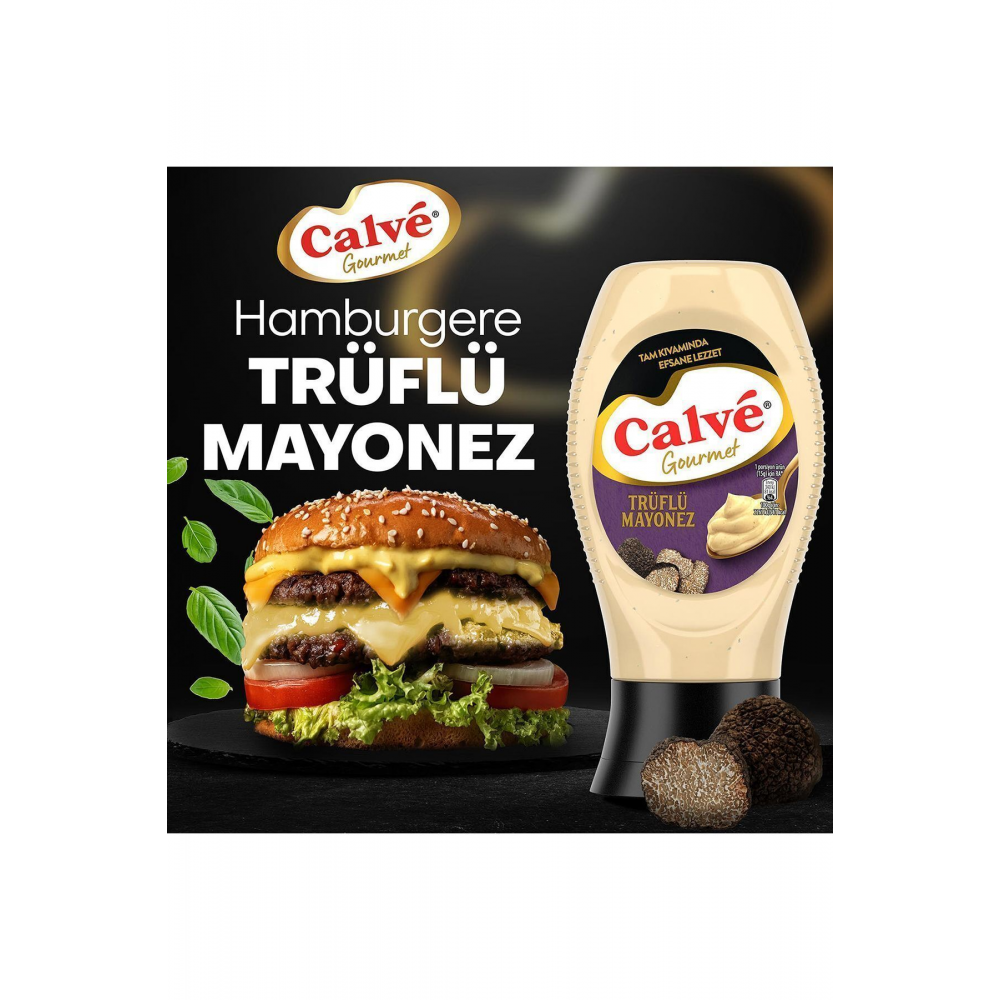 Gurme Mayonezler Sriracha 240g X1 Trüflü Mayonez 235g X1 Pesto 235g X1