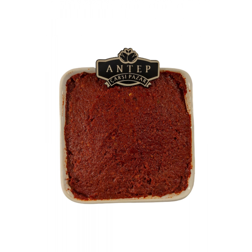 Acı Biber Salçası Gaziantep Ev Yapımı Güneşte Kurutma | 730 Gr.