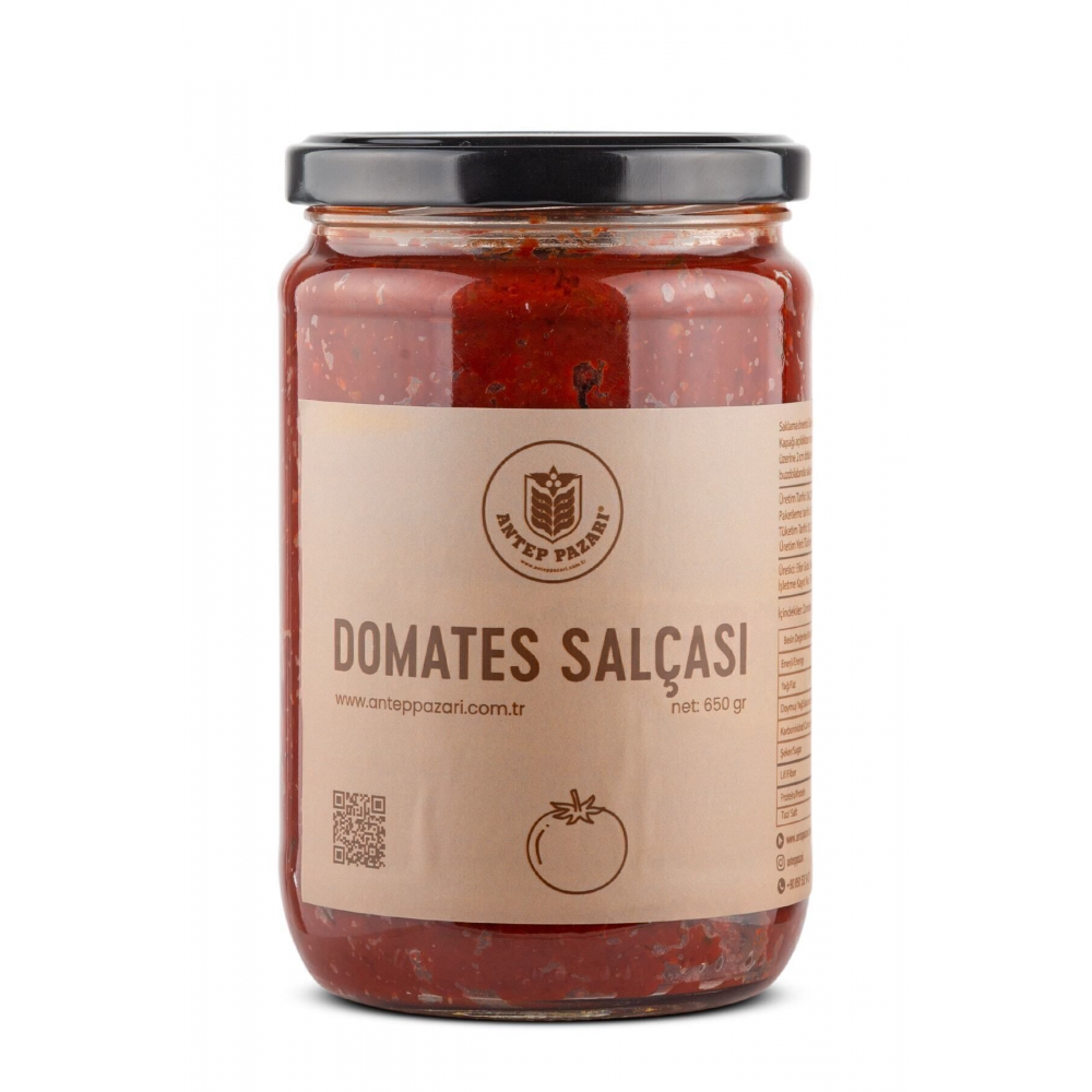 Domates Salçası Ege Yöresi Ev Tipi 650 gr