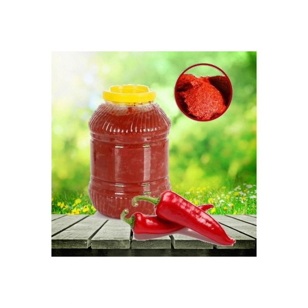 Ev Yapımı Tatlı Biber Salçası 5 Kg