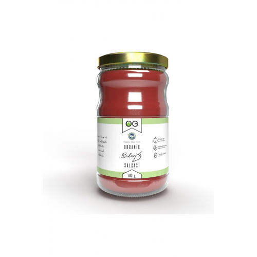 Organik Tuzsuz Biber Salçası 610 gr
