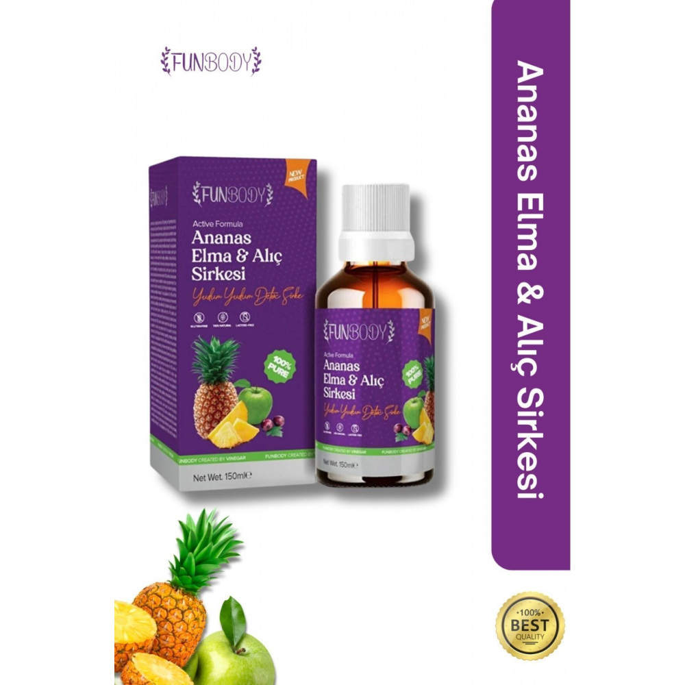 Ananaslı Elma & Alıç Sirkesi