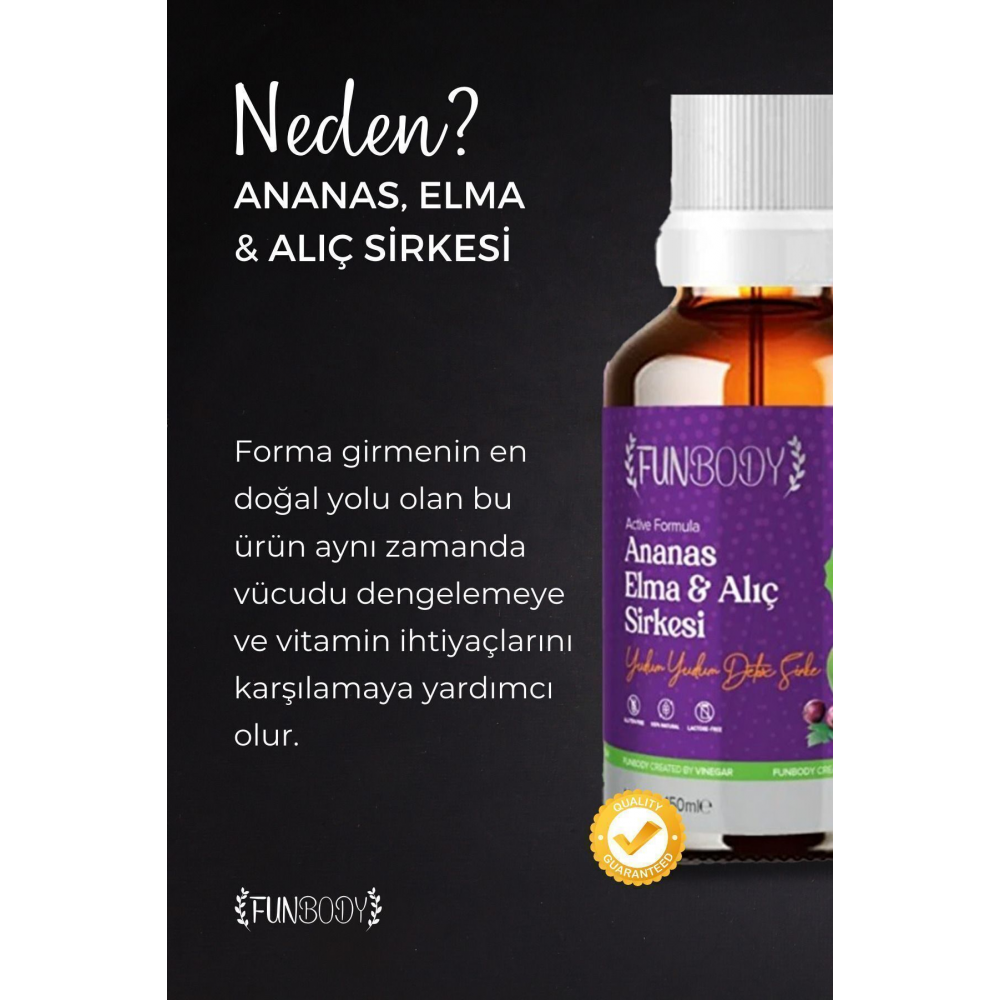 Ananaslı Elma & Alıç Sirkesi