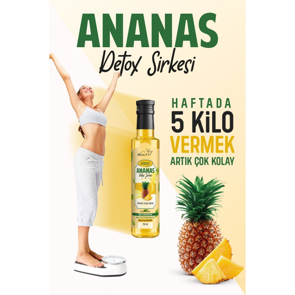 Detox Sirkesi Ödem Atmaya Kilo Vermeye Yardımcı Doğal Zayıflama, Yöntemi Detoks Sirkesi