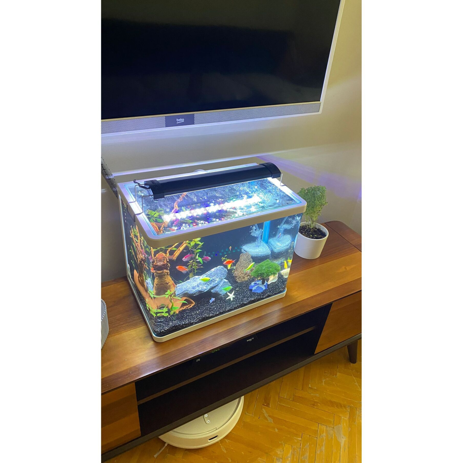 43 Cm (50-55 CM UYUMLU) Fullspectrum 4 Renk Armatür 2 Sıra Osram Marka Ledli 1320 Lümen