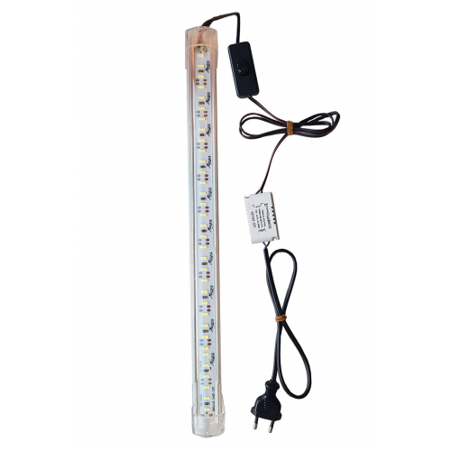 Akvaryum Aydınlatma Çubuk Bar Led Alüminyum Kasa Beyaz Işık 25 cm