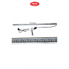 Akvaryum Aydınlatma Çubuk Bar Led Alüminyum Kasa Beyaz Işık 25 cm