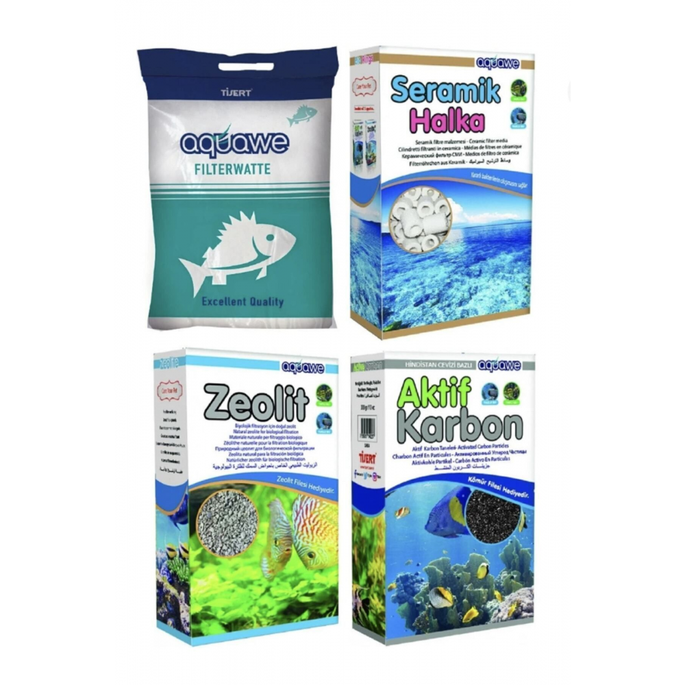 Akvaryum Dış Filtre Ve Sump Malzeme Bakım Seti