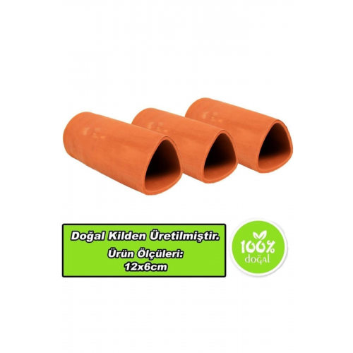 Üçgen Ağız Vatoz Yumurtlama Küpü 12x6cm 3adet