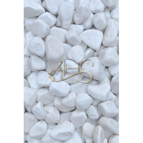 Beyaz Dolomit Taş 10 Kg 4-6 Cm Dere Çakıl Taşı Bahçe Peyzaj Süs Taşı Saksı Teraryum Akvaryum Taş