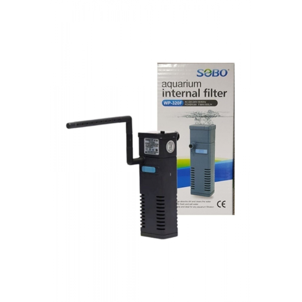 Wp-320f Akvaryum Iç Filtresi 500 Lt/saat, Şelale Aparatlı