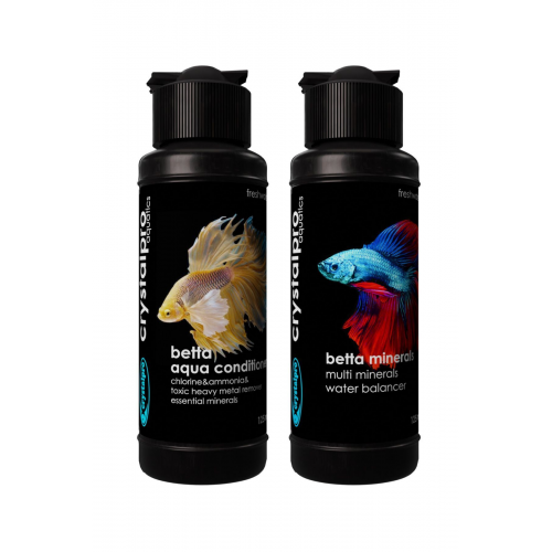 Betta Bakım Seti - Betta Minerals ve Betta Aqua Conditioner Su Düzenleyici - Beta Balıklarına Özel