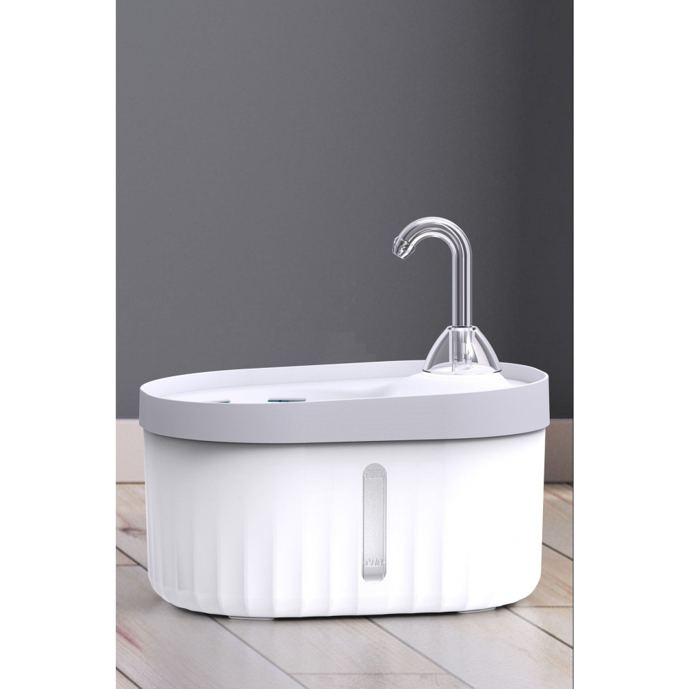 Aquata Otomatik Kedi Köpek Su Pınarı Su Çeşmesi Ultra Sessiz Su Şelalesi Usb Bağlantılı 2,3 Lt 40db