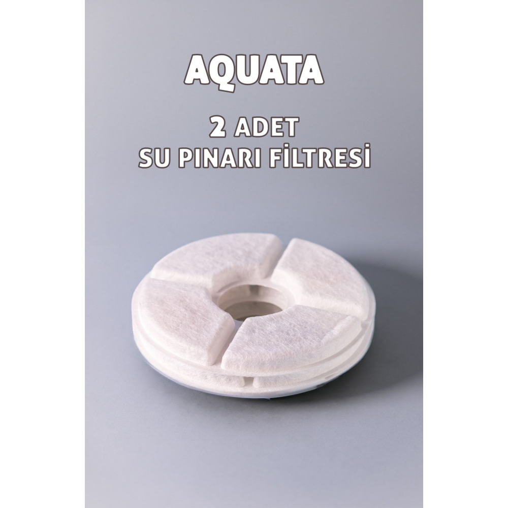 Yedek Suluk filtresi Otomatik Kedi Suluğu Yedek Filtresi ve Su Çeşmesi Pınarı Filtresi 2 'li