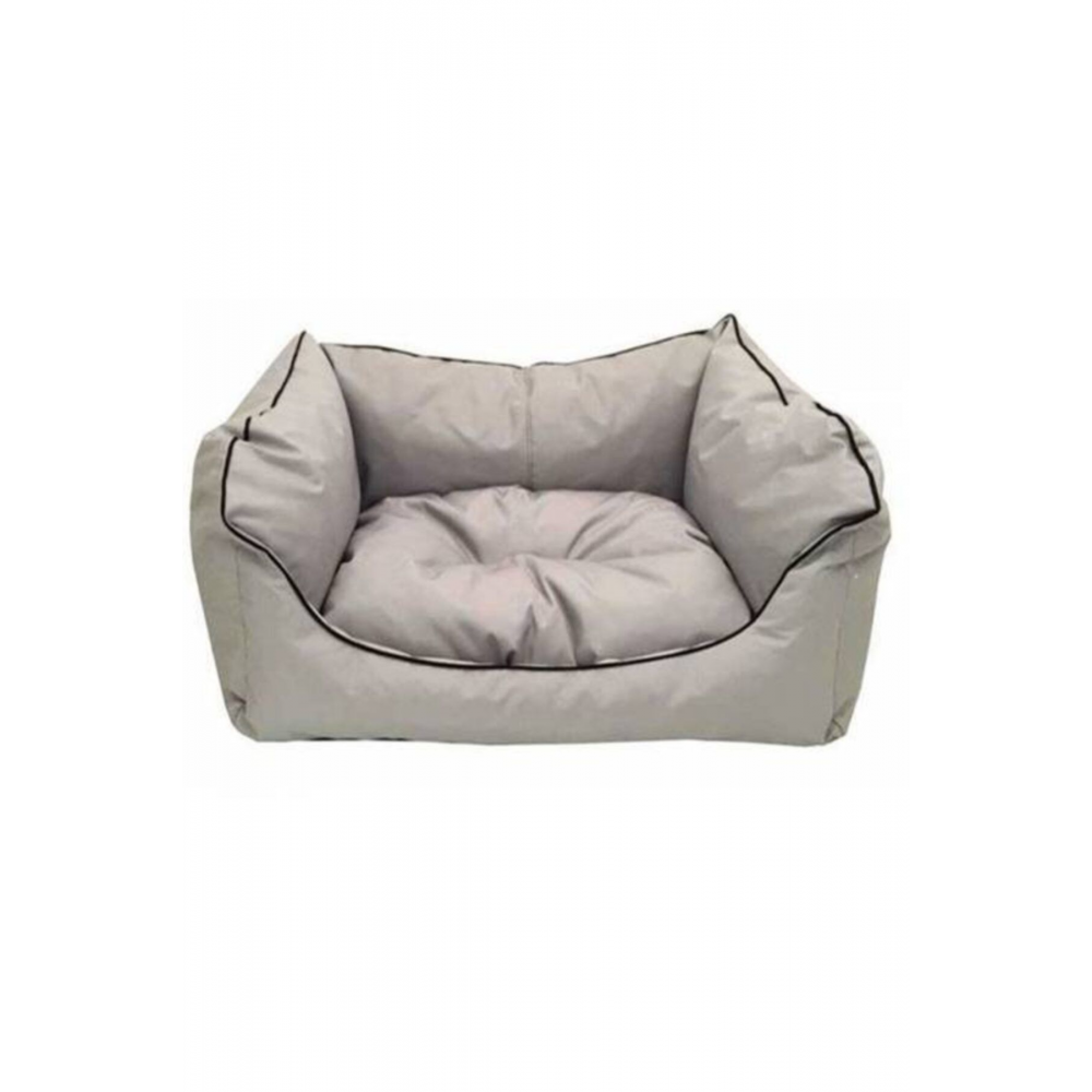 Kare Silinebilir Kedi Köpek Yatağı 60x50x17 cm Karışık Renkler Yıkama Garantili