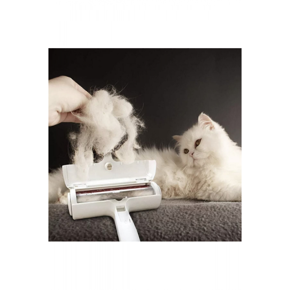 Kedi Köpek Tüy Toplayıcı Hazneli Gırgır