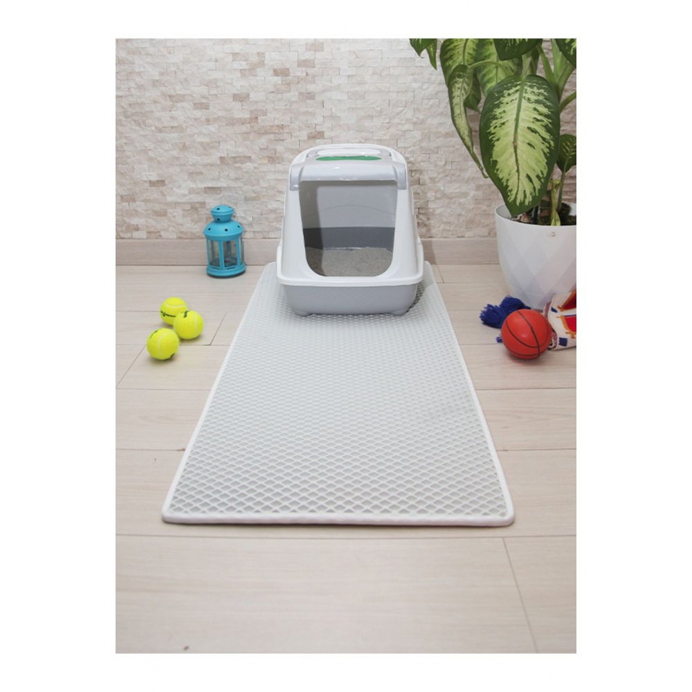 50x110 CM KEDİ TUVALETİ ÖNÜ PASPASI KEDİ KUMU PASPASI