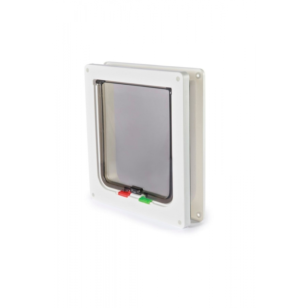 Kedi Köpek Kapısı 4 Yollu 25x23,5x5 Cm Beyaz